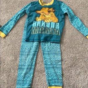 Lion King Pj Set